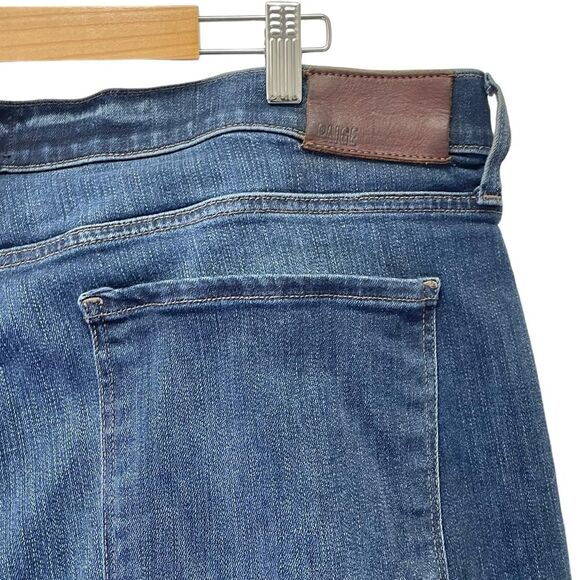 PAIGE Denim Federal Jeans Slim Straight Jean in Roarke Dark Wash Men’s Size 40 - Picture 9 of 13